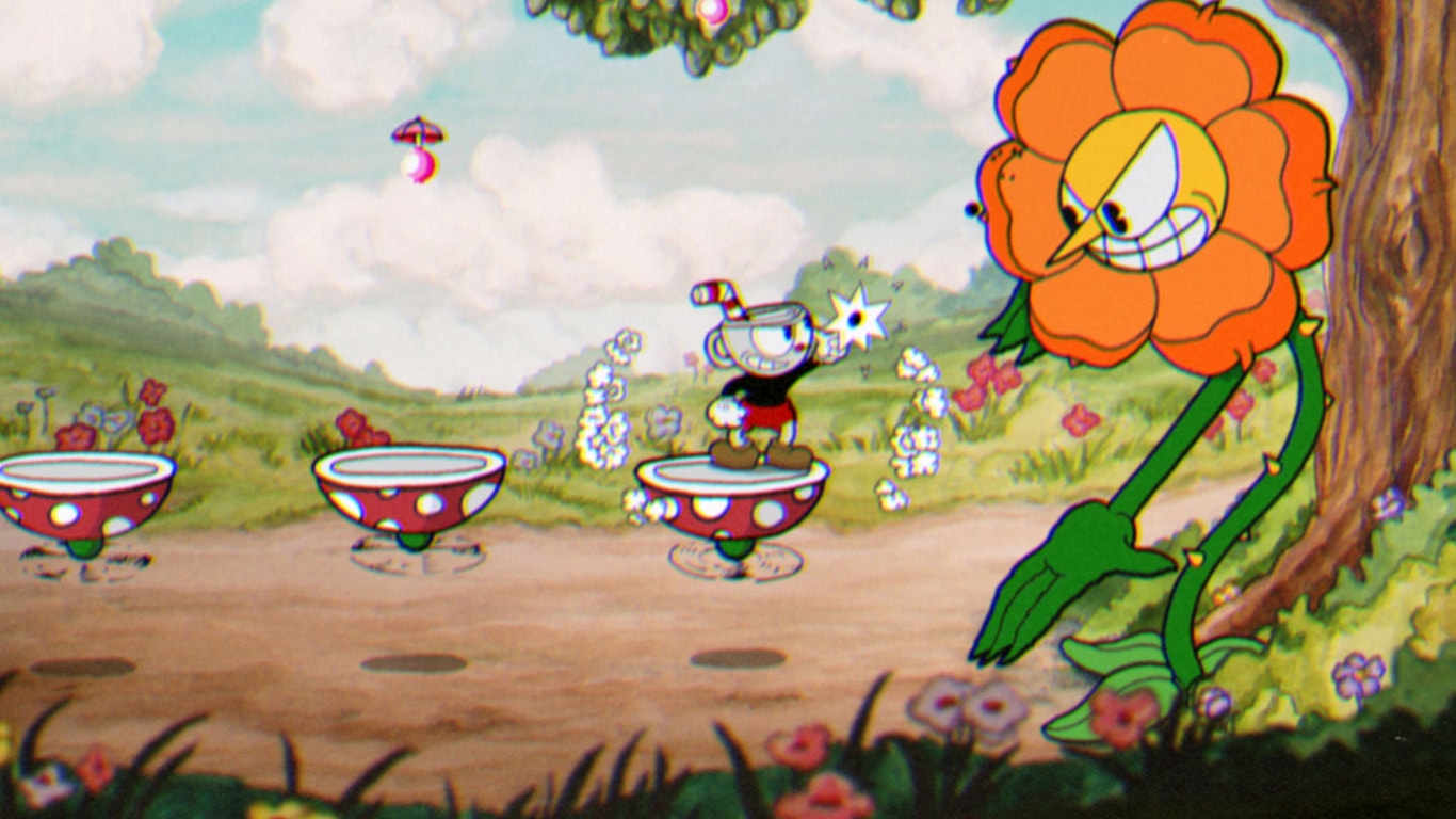 Hablemos de Level Design Cuphead-1