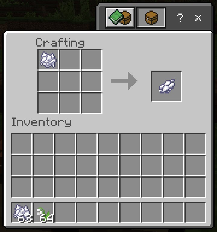 How to Make White Dye in Minecraft