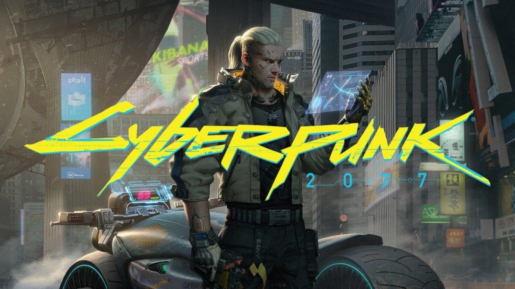 Cyberpunk Image with Logo