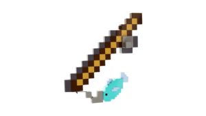Minecraft Fishing with a Fishing Rod