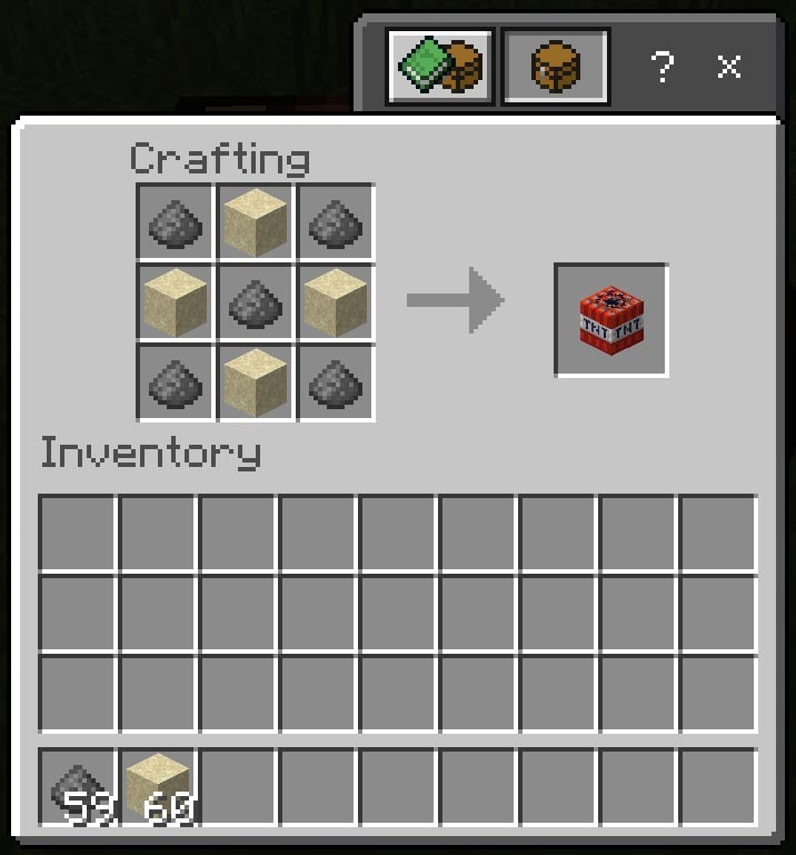 Make TNT in Minecraft