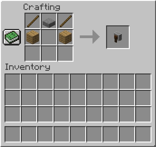 Steps to Make Grindstone in Minecraft