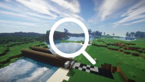 Zoom in on Minecraft