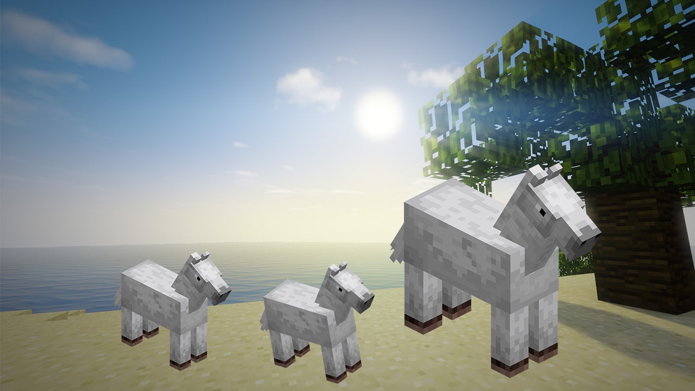 minecraft stuffed horse