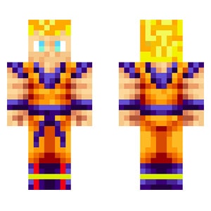 Goku Minecraft Skin