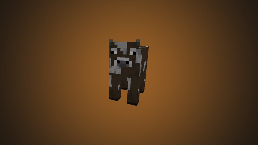 Cow in Minecraft