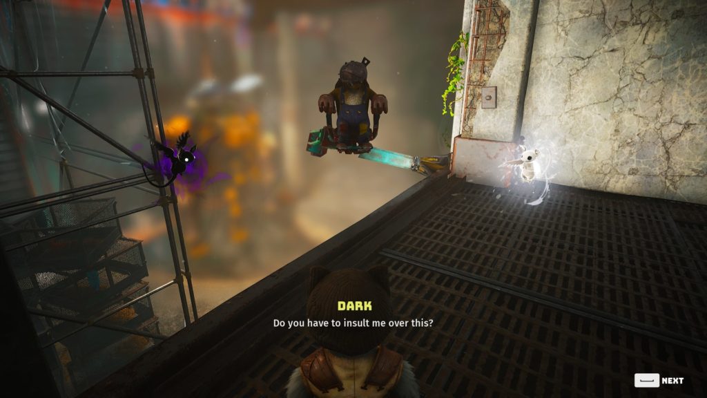 Biomutant Two Auras in conversation during the course of gameplay