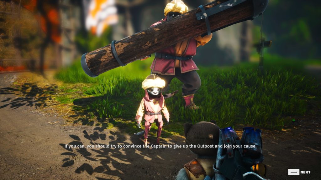 Biomutant Two Myriad warriors