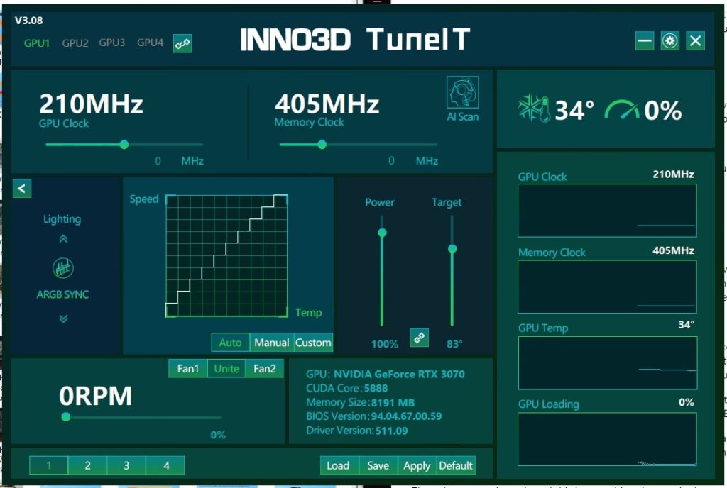 Inno3D TuneIT Software