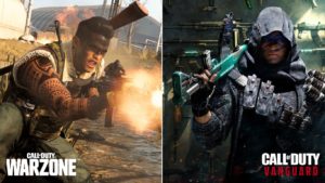 Call of Duty Warzone and Vanguard