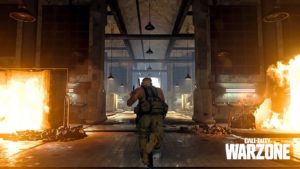 Running in Call of Duty Warzone