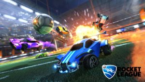 Rocket League Car Shooting
