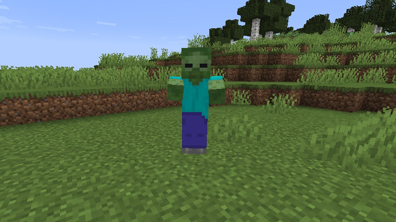 4 Methods to Be a Zombie in Minecraft Games Bap